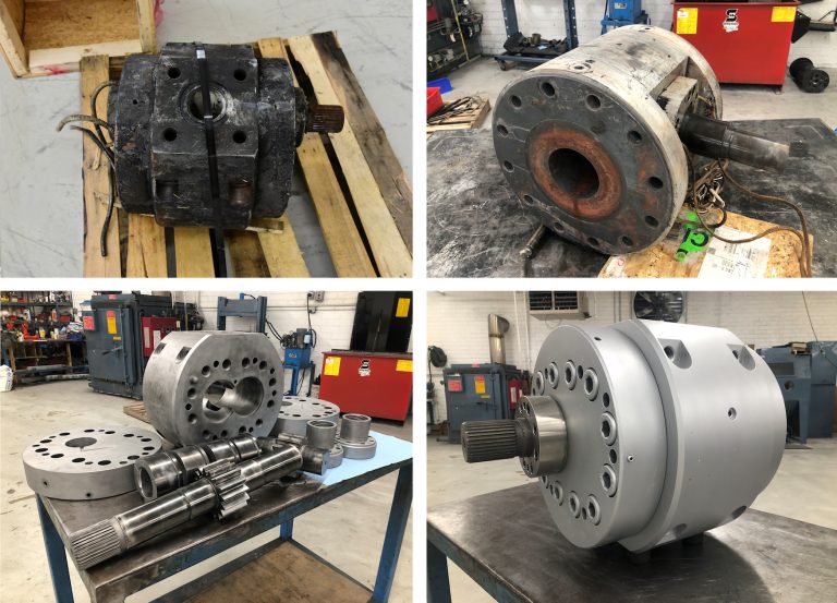 Polymer Extrusion Gear Pump Rebuild and Repair