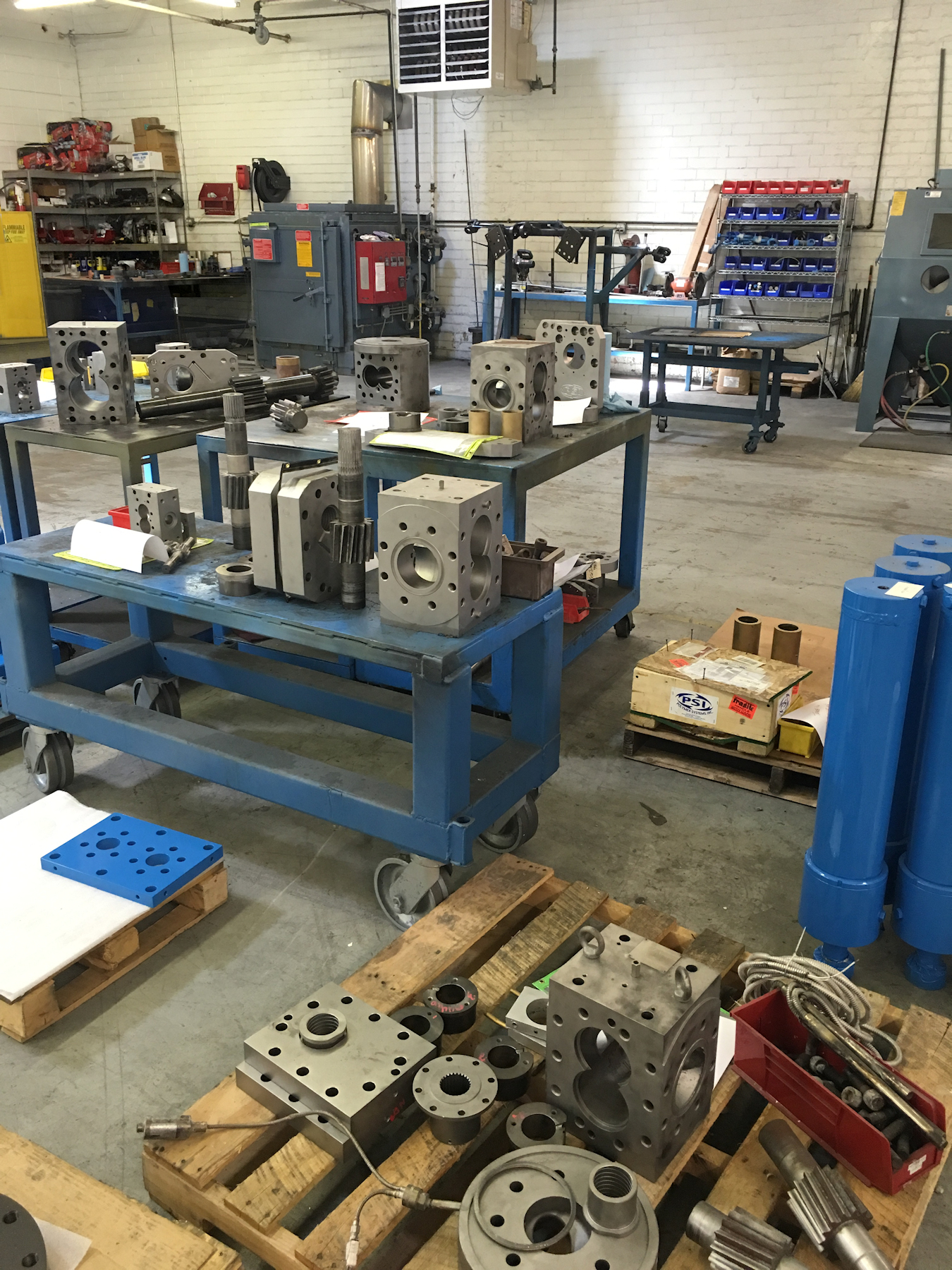 Polymer Extrusion Gear Pump Rebuild and Repair