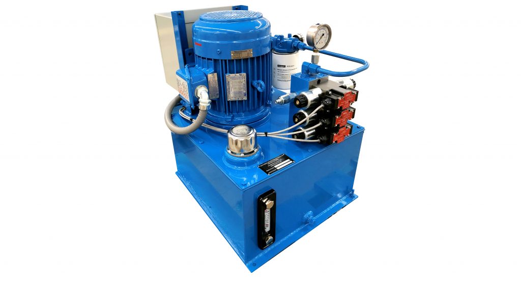 Hydraulic Power Unit for Polymer Extrusion Screen Changer Melt Filter